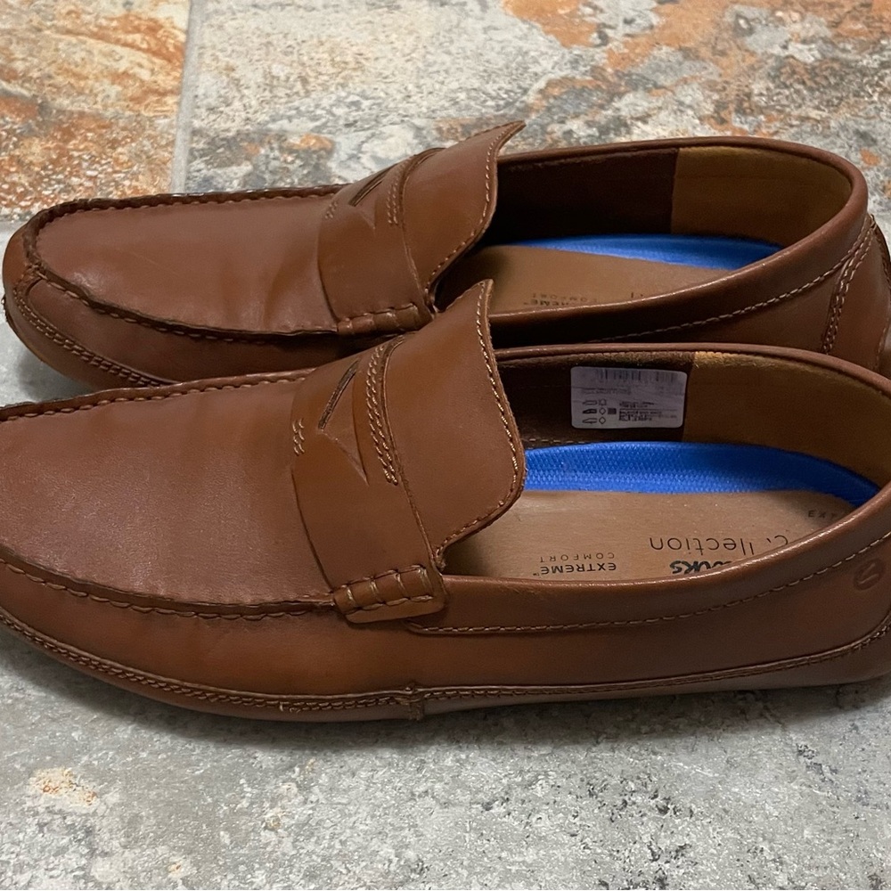 Clark’s Brown Leather Men's Loafers